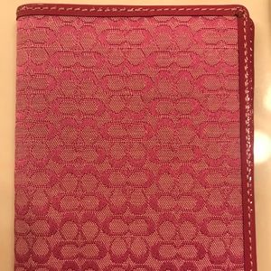 Coach passport holder